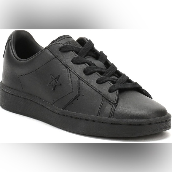 Converse Pro Leather Ox | Black on Black | NEW!!🖤 - Picture 1 of 9